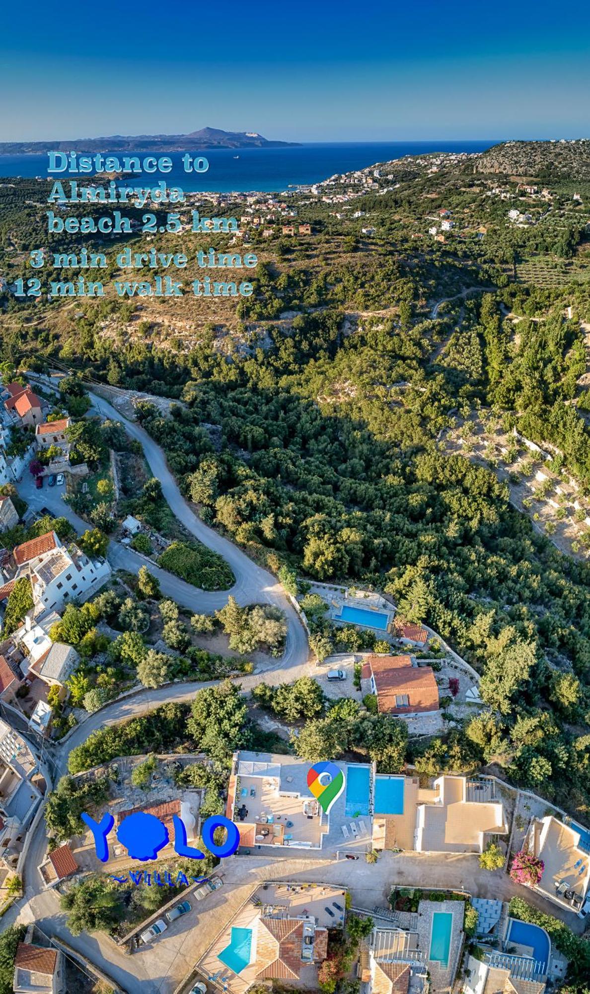 Villa Yolo Almyrida  Exterior photo